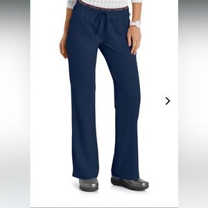 Heart soul Heart Breaker Drawstring Scrub Pants - Navy Blue